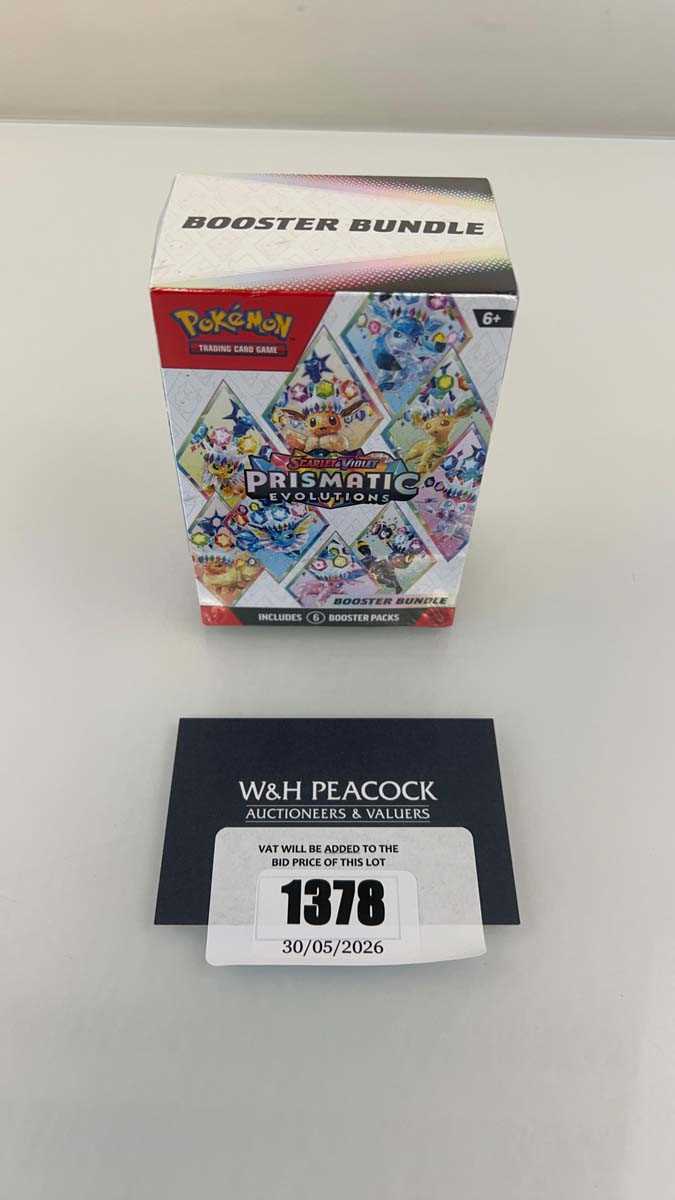 Lot 1378 - Pokémon TCG: Scarlet & Violet - Prismatic...
