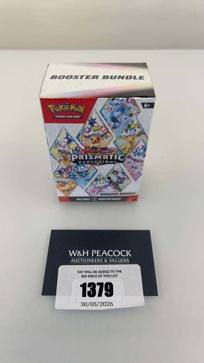 Lot 1379 - Pokémon TCG: Scarlet & Violet - Prismatic...