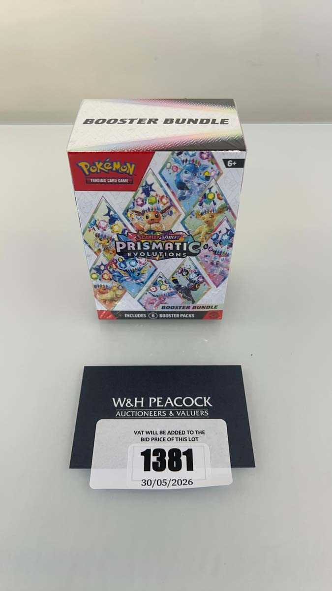 Lot 1381 - Pokémon TCG: Scarlet & Violet - Prismatic...