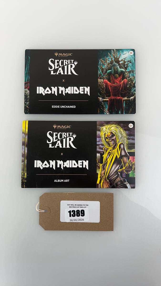 Lot 1389 - (2) Magic The Gathering: Secret Lair x Iron...