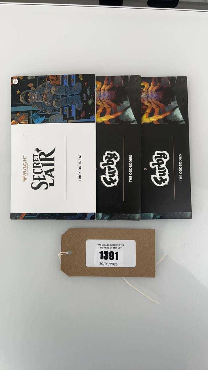 Lot 1391 - (3) Magic The Gathering: Secret Lair - Furby...