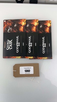 Lot 1392 - 3 Magic The Gathering: Secret Lair x God of...