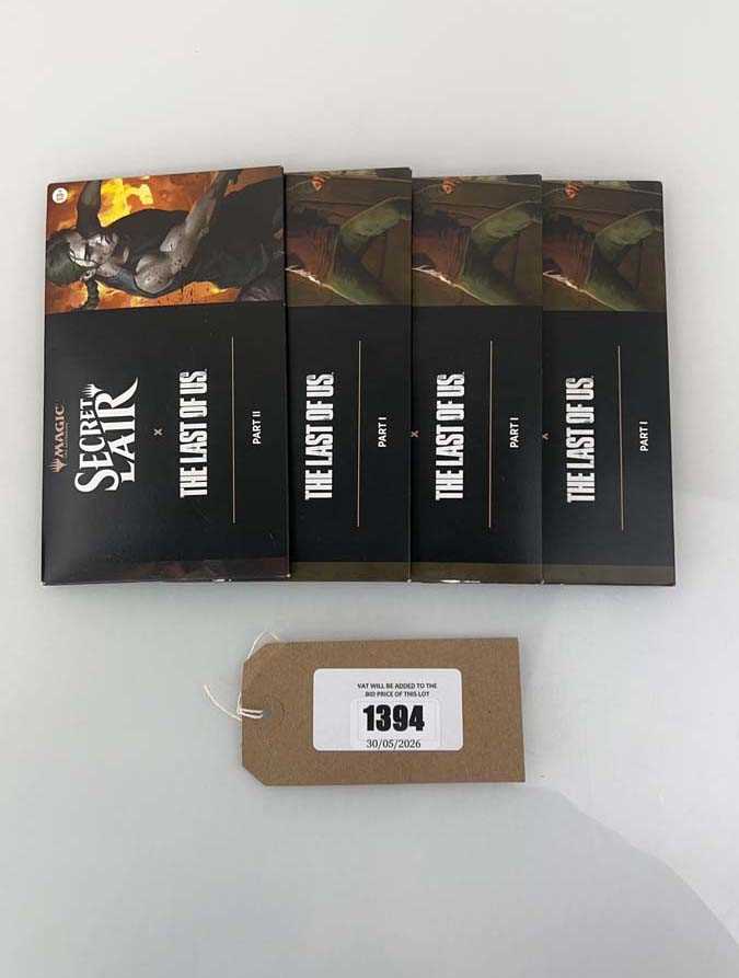 Lot 1394 - (4) Magic The Gathering: Secret Lair x The...