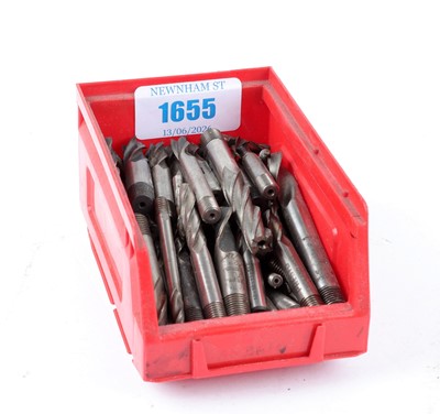 Lot 1655 - Large quantity various HSS milling drills