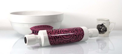Lot 96 - A Portmeirion 'Chemist Prints' mixing bowl, d....