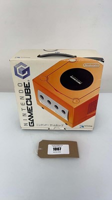 Lot 1067 - NTSC-J Nintendo GameCube in box with two...