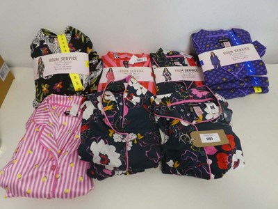 Lot 1707 - Approx. 10 ladies pyjama sets by Room Service.