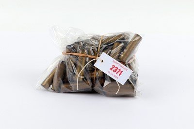 Lot 2371 - Bag of 12 bore and bag of 16 bore Kynoch brass...