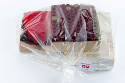Lot 2374 - 100 x 10 bore primed paper cases, 70 x...