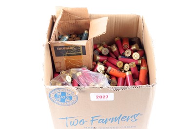 Lot 2027 - (S2) Large box of assorted calibre paper...