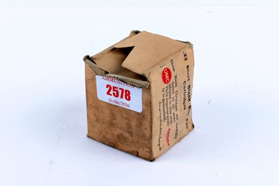 Lot 2578 - Box of 800 REM-UMC .22 short black powder...