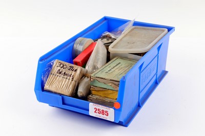 Lot 2585 - Tray of assorted calibre blank cartridges