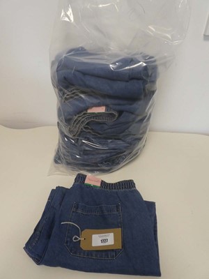 Lot 1727 - Approx. 15 pairs of ladies wide leg jeans by...