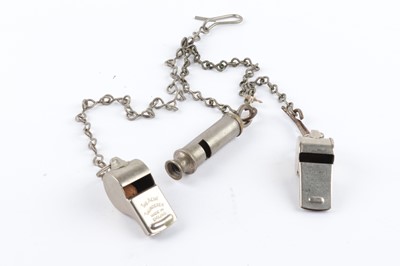 Lot 8 - The Acme Thunderer whistle, a 1943 Hudson & Co....