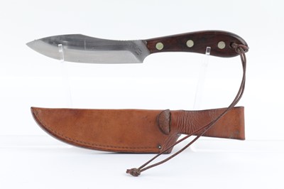 Lot 7 - Canadian belt knife by Russell, 5½ ins blade...