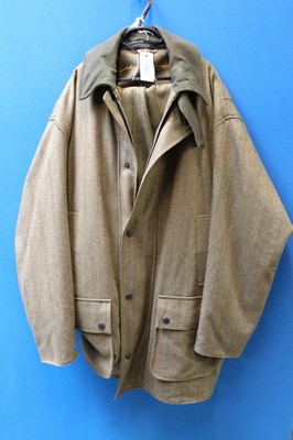 Lot 1205 - John Partridge tweed shooting coat (chest...