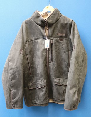 Lot 1206 - Browning fleece-lined coat, size XXL