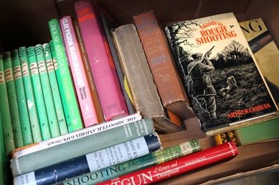 Lot 1329 - Box of shooting related books inc. 'A Guide to...