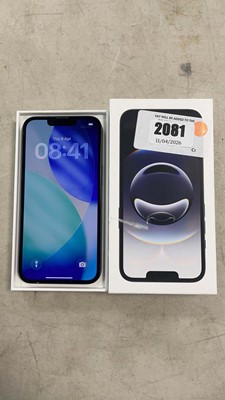 Lot 2081 - Boxed iPhone 16E black 128GB