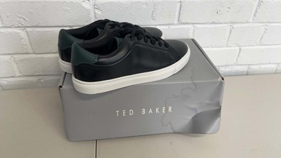 Lot 1771 - Boxed pair of Ted Baker trainers size UK 7.