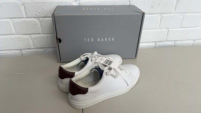 Lot 1773 - Boxed pair of Ted Baker trainers size UK 7.
