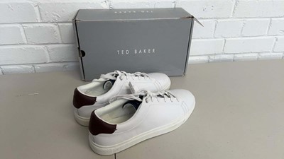 Lot 1774 - Boxed pair of Ted Baker trainers size UK 11.