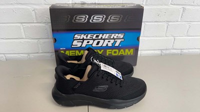 Lot 1775 - Boxed pair of men's Skechers hands free swift...