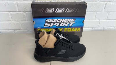 Lot 1776 - Boxed pair of men's Skechers hands free swift...