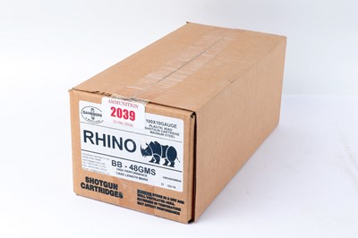 Lot 2039 - (S2) 100 x 10 bore Gamebore Rhino Special Load...