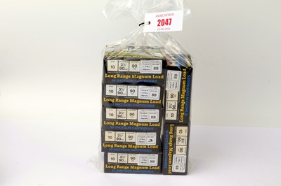 Lot 2047 - (S2) 67 x Eley 10 bore Bismuth Shot long range...