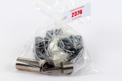 Lot 2376 - Set of 8 bore roll turnover heads with case...