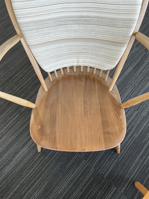 Lot 65 - A pair of Ercol elm and beech Model 305...