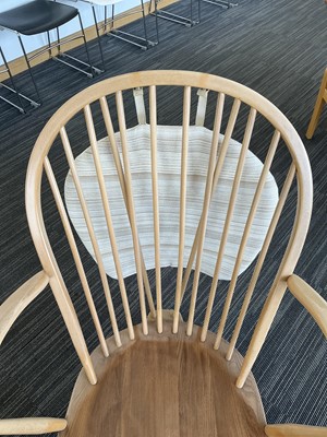 Lot 65 - A pair of Ercol elm and beech Model 305...