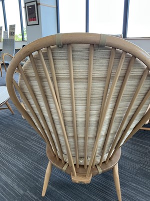Lot 65 - A pair of Ercol elm and beech Model 305...