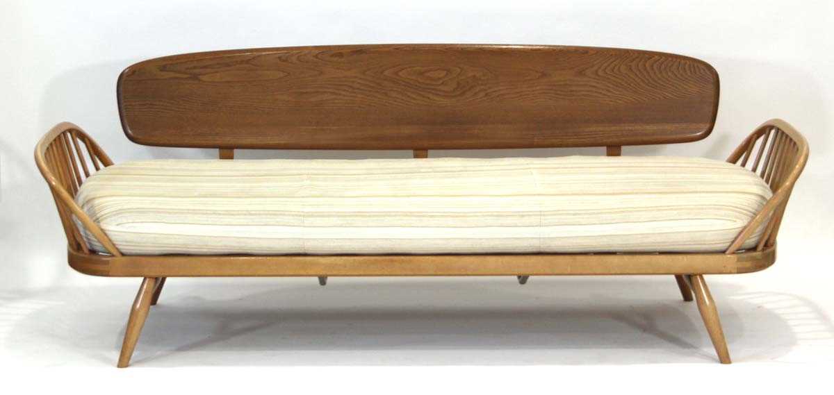 Lot 67 - Lucien Ercolini for Ercol, an elm and beech...