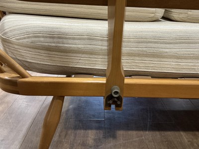 Lot 67 - Lucien Ercolini for Ercol, an elm and beech...