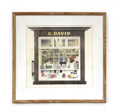 Lot 14 - Richard Sell (1922 – 2008), 'David's Bookshop',...