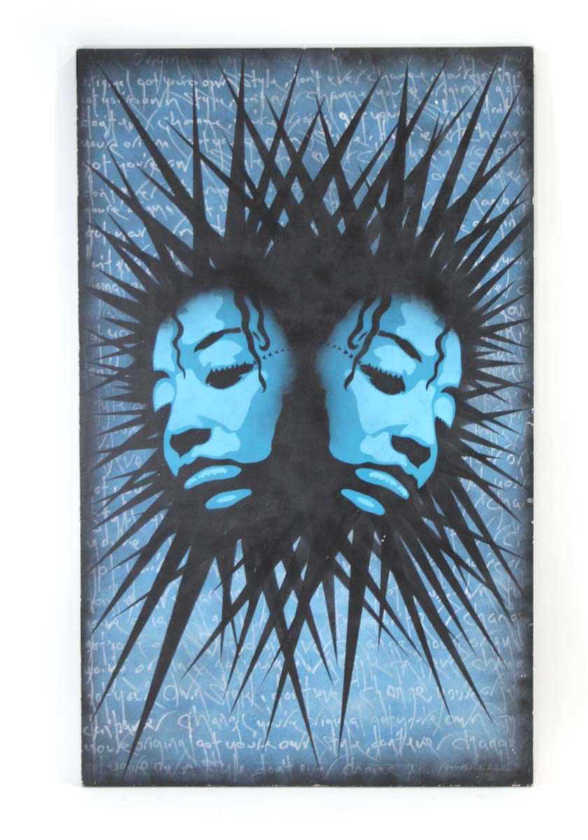 Lot 27 - Asboluv aka Boo Dendy (Ipswish street artist),...