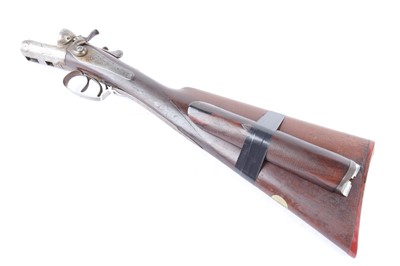 Lot 1525 - (S2) The stock action and forend of a 12 bore...