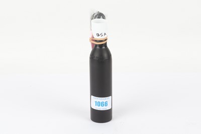 Lot 1066 - BSA S-10 air bottle and magazine