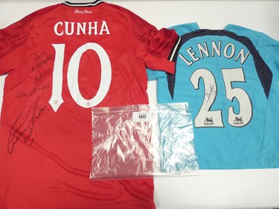 Lot 2072 - Junior 2007/09 Tottenham football shirt and...