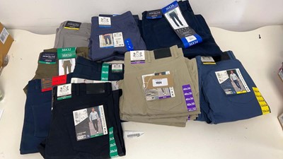 Lot 1904 - Approx. 18 pairs of men's trousers by English...