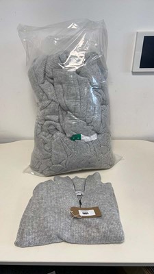 Lot 1905 - Approx. 15 ladies knitted 1/4 zip jumpers by...