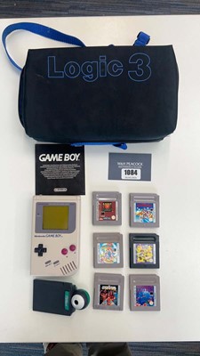 Lot 1084 - Nintendo GameBoy with Logic3 carry case and...