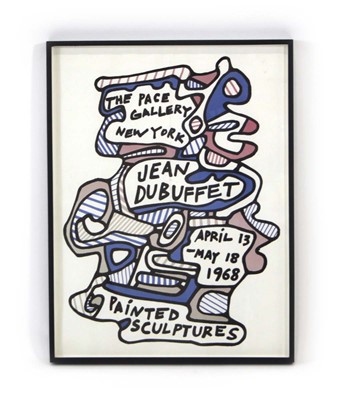 Lot 144 - After Jean Dubuffet (French, 1901-1985),...