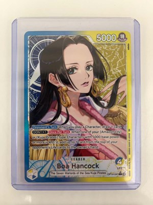 Lot 1247 - Top Loaded One Piece TCG: OP14-041 Boa Hancock...