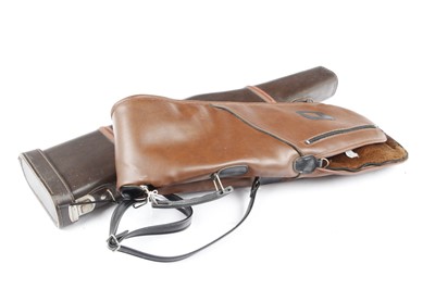 Lot 1458 - Gun slip and leg o' mutton gun case