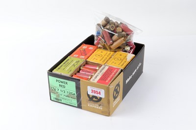 Lot 2054 - (S2) Quantity of assorted shotgun cartridges,...