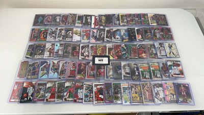 Lot 1472 - Approx. 85 Top Loaded Football trading cards...