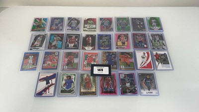 Lot 1473 - 30 Top Loaded serial numbered Football trading...